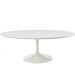 Mesa de Jantar Tulipa Saarinen Oval 160x90 cm Laqueada