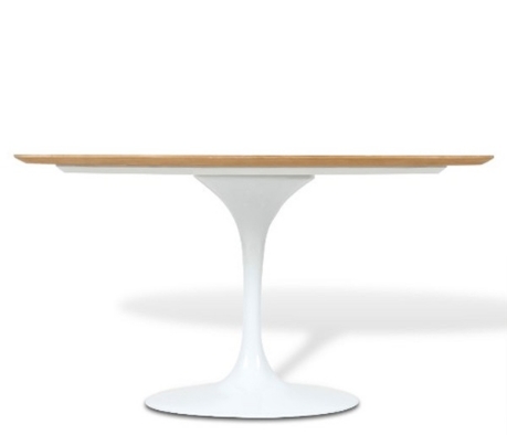 Mesa de Jantar Tulipa Saarinen Oval 190x120 cm Tampo Freijó