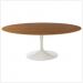 Mesa de Jantar Tulipa Saarinen Oval 200x130 cm Tampo Freijó