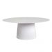 Mesa de Jantar Tulipa Saarinen Oval 244x137 cm Laqueada