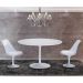 Mesa de Jantar Tulipa Saarinen Redonda 110 cm - Laqueada