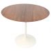 Mesa de Jantar Tulipa Saarinen Redonda 130 cm - Imbuia