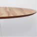 Mesa de Jantar Tulipa Saarinen Redonda 150 cm - Nogueira