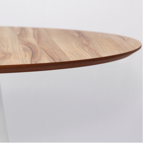Mesa de Jantar Tulipa Saarinen Redonda 150 cm - Nogueira