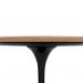 Mesa de Jantar Tulipa Saarinen Redonda 80 cm - Freijó