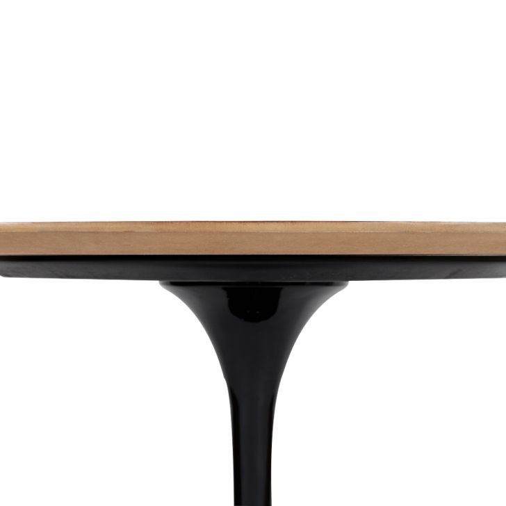 Mesa de Jantar Tulipa Saarinen Redonda 80 cm - Freijó