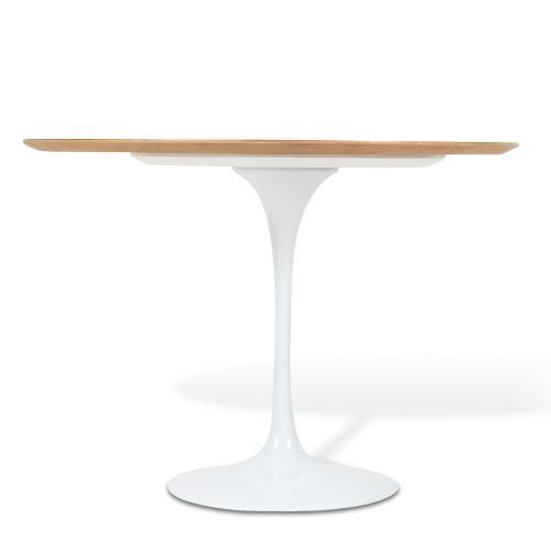 Mesa de Jantar Tulipa Saarinen Redonda 90 cm - Freijó