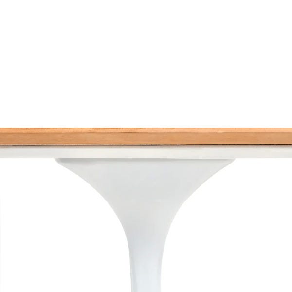 Mesa de Jantar Tulipa Saarinen Redonda 90 cm - Freijó