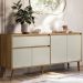 Aparador Buffet Ravi Nature Off White PLLA