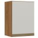 Armário Aéreo Karen 45cm 1 Porta Nature/Off White - SSX Multicoisas