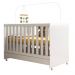 Berço Mini Cama 2 em 1 Com Rodizios 3200 Branco PLLA