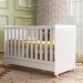 Berço Mini Cama 2 em 1 Com Rodizios 3200 Branco PLLA