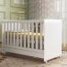 Berço Mini Cama 2 em 1 Encanto Branco PLLA