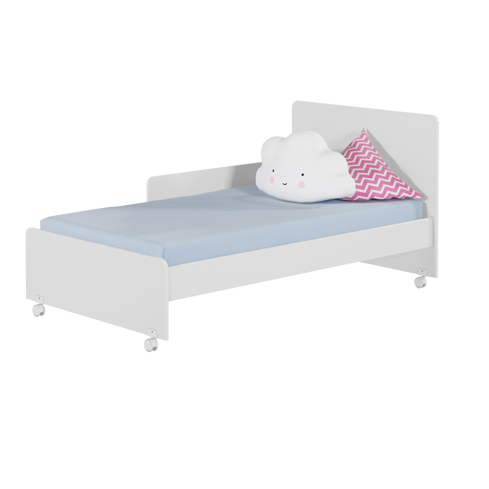 Berço Mini Cama 2 em 1 Encanto Branco PLLA