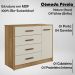 Comoda Infantil 04 Gavetas 01 Porta 4250 Nature Off White PLLA