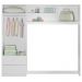 Conjugado Infantil 4 Portas 200 cm 9250 Branco PLLA