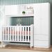 Conjugado Infantil Berço e Armario 4 PT 999150 Branco PLLA