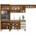 Cozinha Modulada 8 Portas 259cm 5550 Nature Off White PLLA