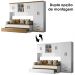 Dormitorio Infantil 3 Peças Flex 990180 Branco Nature PLLA