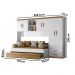 Dormitorio Infantil 3 Peças Flex 990180 Branco Nature PLLA