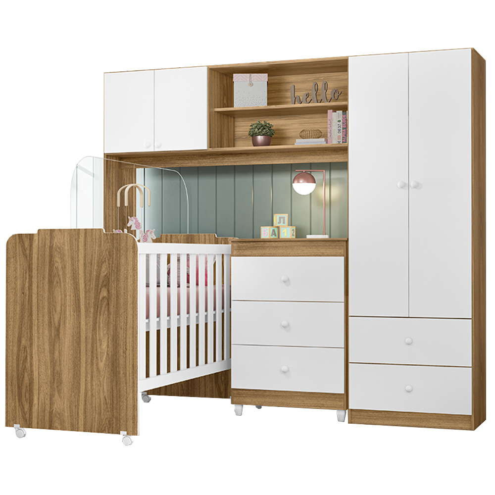 Dormitorio Sophia Nature Branco PLLA