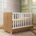 Berço Mini Cama Encanto Nature/Branco com Colchão Baby Physical - Peternella Móveis