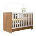 Berço Mini Cama Encanto Nature/Branco com Colchão Supreme - Peternella Móveis