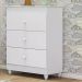 Cômoda Ternura 3 Gavetas - Branco - Peternella Móveis