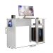 Mesa Gamer Slim Branco PLLA
