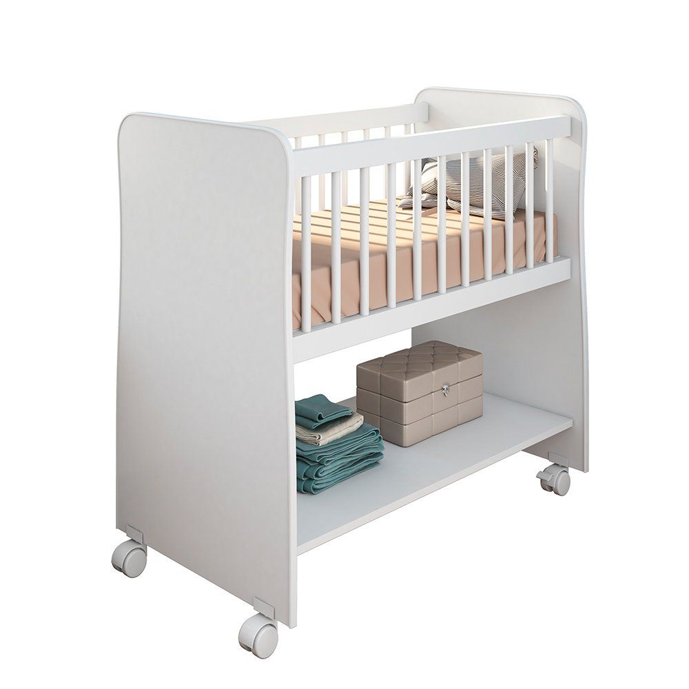 Mini Berço Rubi Branco - Peternella