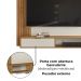 Painel Suspenso Para TV 65 Polegadas 5450 Nature Off White PLLA