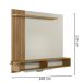Painel TV 65" Berlim Nature Off White PLLA