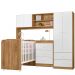 Quarto Infantil Completo 3 Peças 990160 Nature Branco PLLA