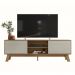 Rack Bancada Para TV 70 Polegadas 5850 Nature Off White PLLA