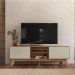 Rack Bancada Para TV 70 Polegadas 5850 Nature Off White PLLA