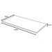 Tampo Para Balcao 159 cm 1020 Malbec PLLA