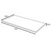 Tampo Para Balcao 99 cm 1010 Malbec PLLA
