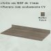 Tampo Para Balcao 99 cm 1010 Malbec PLLA