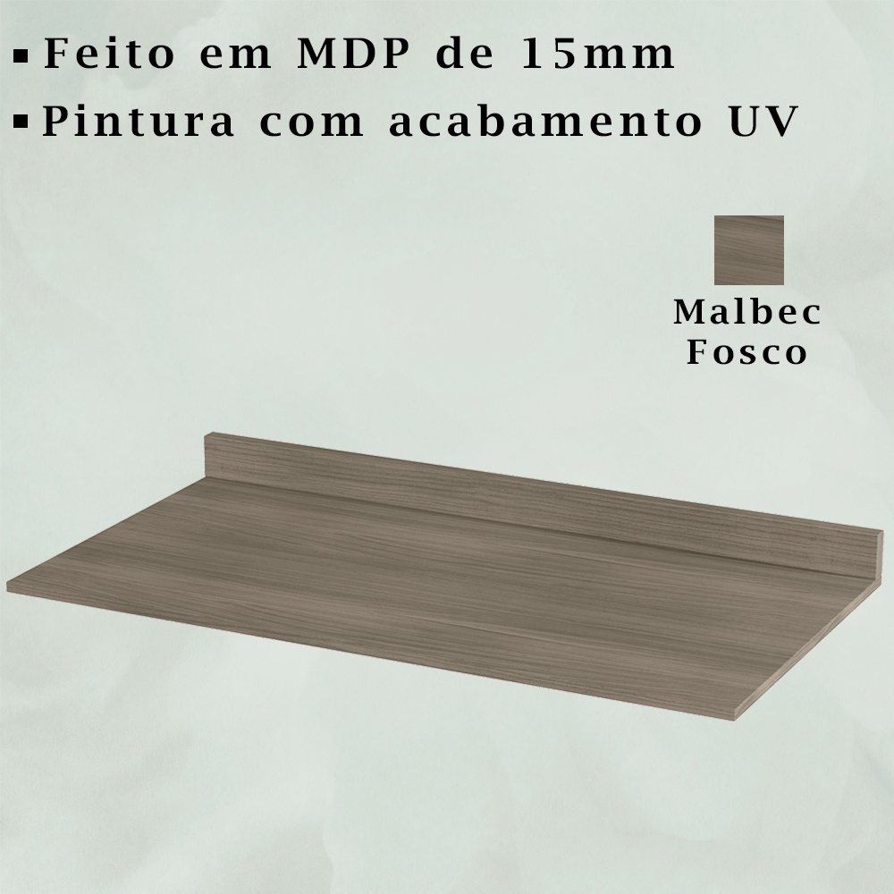 Tampo Para Balcao 99 cm 1010 Malbec PLLA
