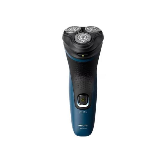 Barbeador Philips AquaTouch 1000 S1121 azul-malibú 100V/240V