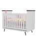 Berço Retrô Baby Wood Branco - Phoenix Baby
