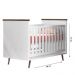 Berço Retrô Baby Wood Branco - Phoenix Baby