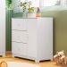 Cômoda Infantil 100% MDF 1 Porta e 3 Gavetas Duda Branco     - Phoenix