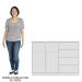 Cômoda Infantil 2 Portas e 4 Gavetas Pérola Branco - Phoenix