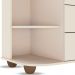 Cômoda Infantil com Cantoneira e 4 Gavetas 100% MDF New Lorena Off White - Phoenix