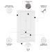 Guarda Roupa Infantil 99cm 3 Portas 3 Gavetas Duda Branco    - Phoenix