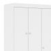 Guarda Roupa Infantil 99cm 3 Portas 3 Gavetas Duda Branco    - Phoenix