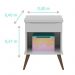 Mesa de Apoio Infantil Retrô Melinda com 1 Gaveta Cinza - Phoenix Baby 