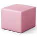 Poltrona Amamentação Base Madeira Balanço e Puff Letícia Sintético Rosa - Phoenix