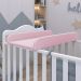 Suporte Trocador para Berço Americano Cloud Sintético Rosa - Phoenix
